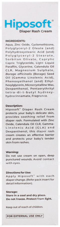 Hiposoft Diaper Rash Cream 30gm