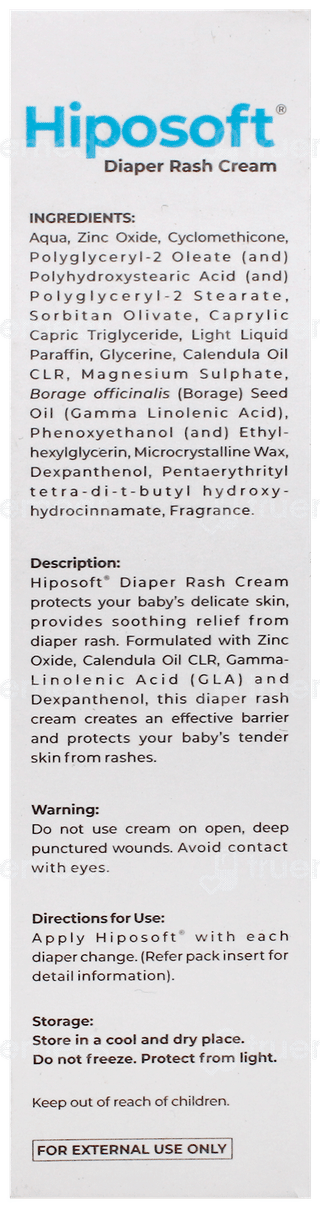 Hiposoft Diaper Rash Cream 30gm