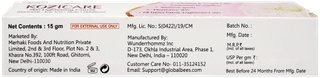 Kozicare Skin Lightening Cream 15Gm
