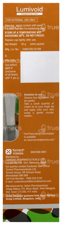Lumivoid Cream 30gm