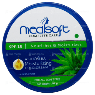 Medisoft Aloevera Moisturizing Cold Cream 50Gm