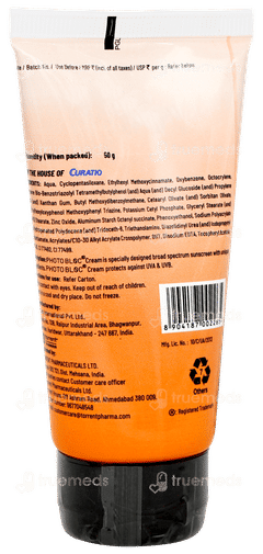 Photo Bloc Spf 50 + P++++ Cream 50gm