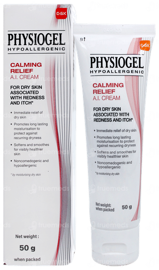 Physiogel Hypoallergenic Calming Relief Ai Cream 50gm