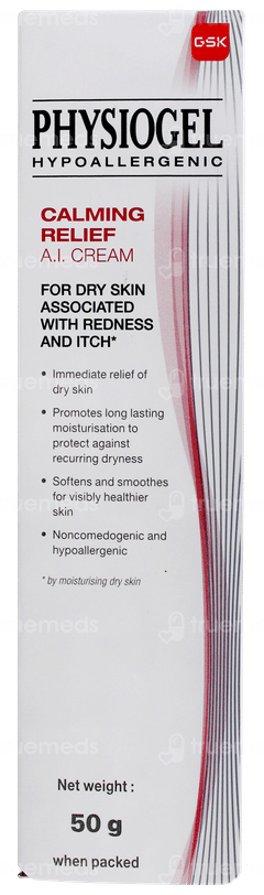 Physiogel Hypoallergenic Calming Relief Ai Cream 50gm