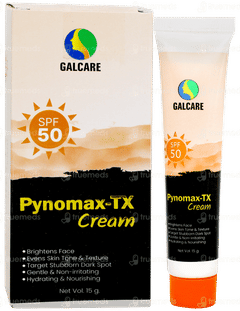 Pynomax Tx Spf 50 Cream 15gm