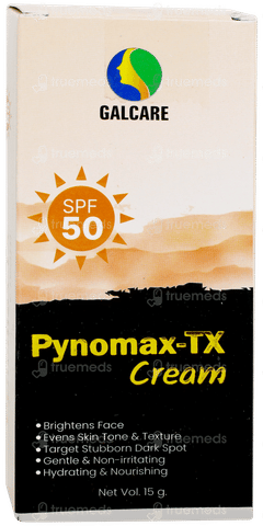 Pynomax Tx Spf 50 Cream 15gm