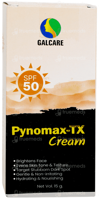 Pynomax Tx Spf 50 Cream 15gm