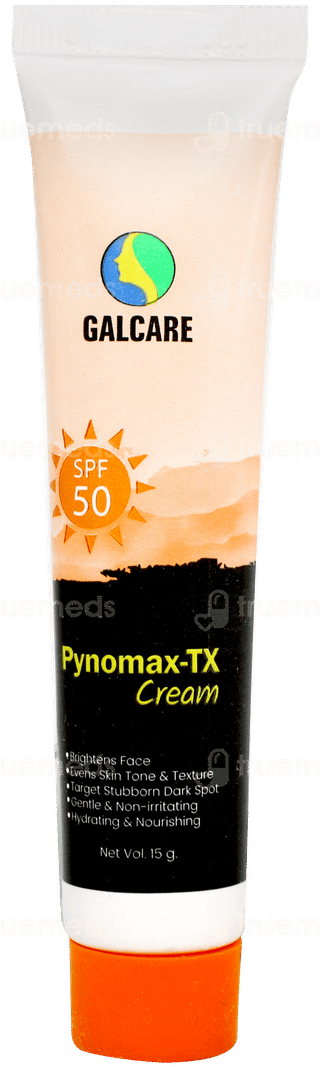 Pynomax Tx Spf 50 Cream 15gm