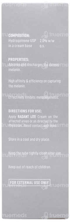 Radant Lite Cream 20gm