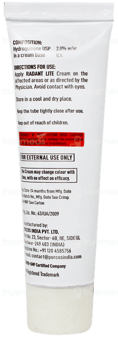 Radant Lite Cream 20gm