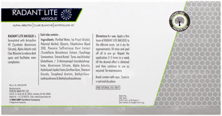 Radant Lite Masque 10Ml Pack Of 5 Tubes