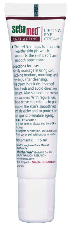 Sebamed Anti Ageing Q10 Lifting Eye Cream 15ml