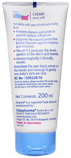 Sebamed Baby Extra Soft Cream 200ml