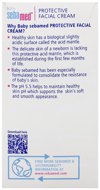 Sebamed Baby Protective Facial Cream 50Ml