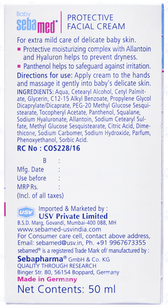 Sebamed Baby Protective Facial Cream 50ml