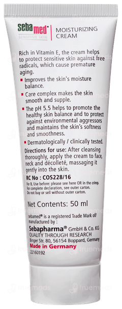 Sebamed Sensitive Skin Moisturizing Cream 50ml Sebamed Sensitive Skin Moisturizing Cream 50ml