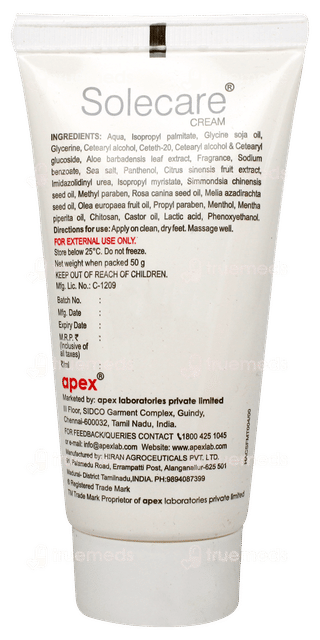 Solecare Cream 50gm