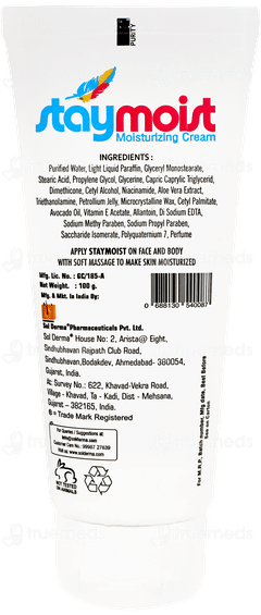 Staymoist Moisturising Cream 100gm