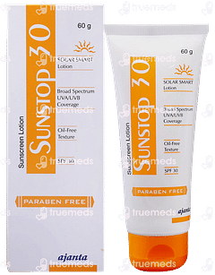 Sunstop 30 Sunscreen Lotion 60gm Sunstop 30 Sunscreen Lotion 60gm