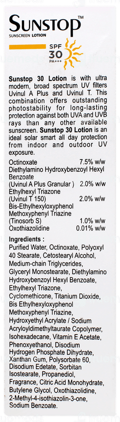 Sunstop 30 Sunscreen Lotion 60gm