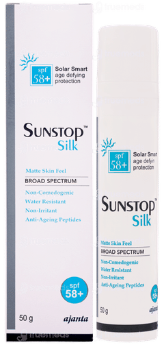 Sunstop Silk Spf 58+ Gel 50gm