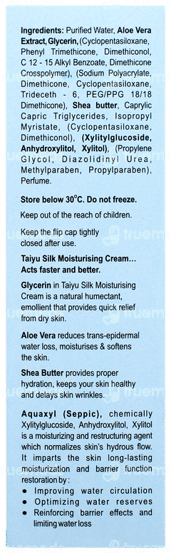 Taiyu Silk Moisturising Cream 50gm