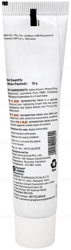 Tri O Bloc Cream 25Gm Tri O Bloc Cream 25Gm