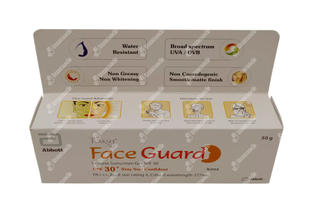 Tvaksh Face Guard Spf 30+ Gel 50gm
