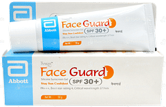 Tvaksh Face Guard Spf 30+ Pa+++ Silicone Sunscreen Gel 50gm Tvaksh Face Guard Spf 30+ Pa+++ Silicone Sunscreen Gel 50gm