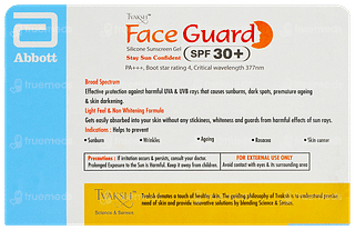 Tvaksh Face Guard Spf 30+ Gel 50gm