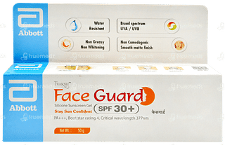 Tvaksh Face Guard Spf 30+ Gel 50gm