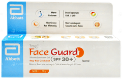 Tvaksh Face Guard Spf 30+ Pa+++ Silicone Sunscreen Gel 50gm
