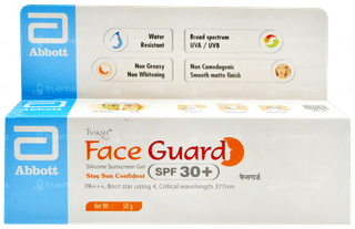 Tvaksh Face Guard Spf 30+ Pa+++ Silicone Sunscreen Gel 50gm