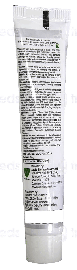 Vitaderm Cream 20Gm