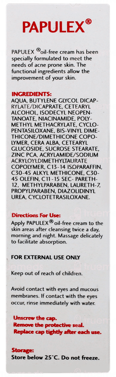 Papulex Cream 15gm Papulex Cream 15gm