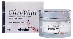 Ultrawyte Spf 15 Facial Cream 50gm