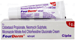 Fourderm Cream 5Gm Fourderm Cream 5Gm