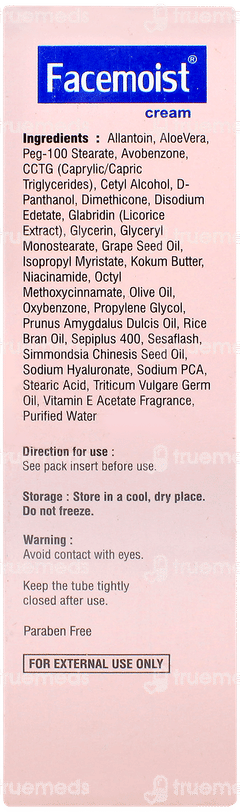 Facemoist Spf 15 Cream 60gm