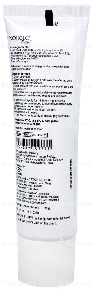 Kojiglo Forte Cream 20gm