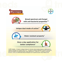 Mycospor Cream 30Gm Mycospor Cream 30Gm