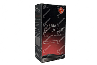 Q Sera Black Anti Sun And Anti Ageing Hair Serum 60ml