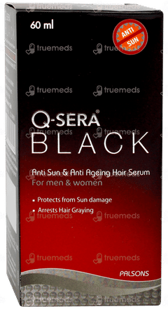 Q Sera Black Hair Serum 60ml Q Sera Black Hair Serum 60ml