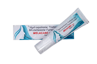 Melacare Forte 4/0.1/0.025 % Cream 25 GM