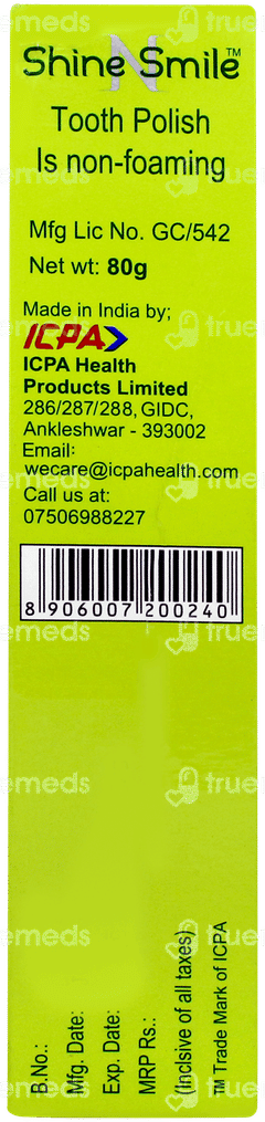Shine N Smile Tooth Polish 80gm
