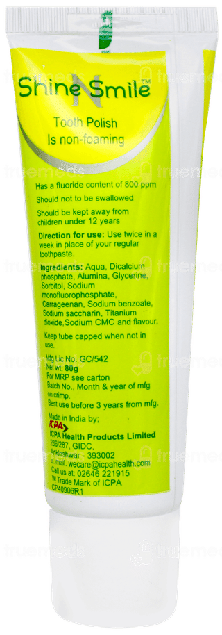 Shine N Smile Tooth Polish 80gm