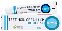 Tretiheal 0.025% Cream 20gm