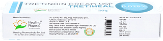 Tretiheal 0.025% Cream 20gm