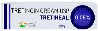 Tretiheal 0.05% Cream 20gm