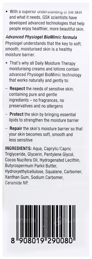 Physiogel Hypoallergenic Daily Moisture Therapy Cream 75gm