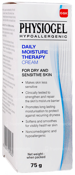 Physiogel Hypoallergenic Daily Moisture Therapy Cream 75gm